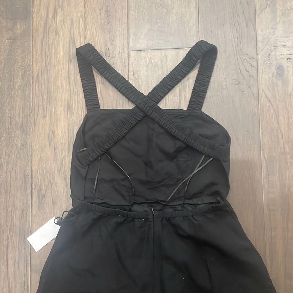 Astr Black Square Neck Midi Dress - Picture 8 of 10
